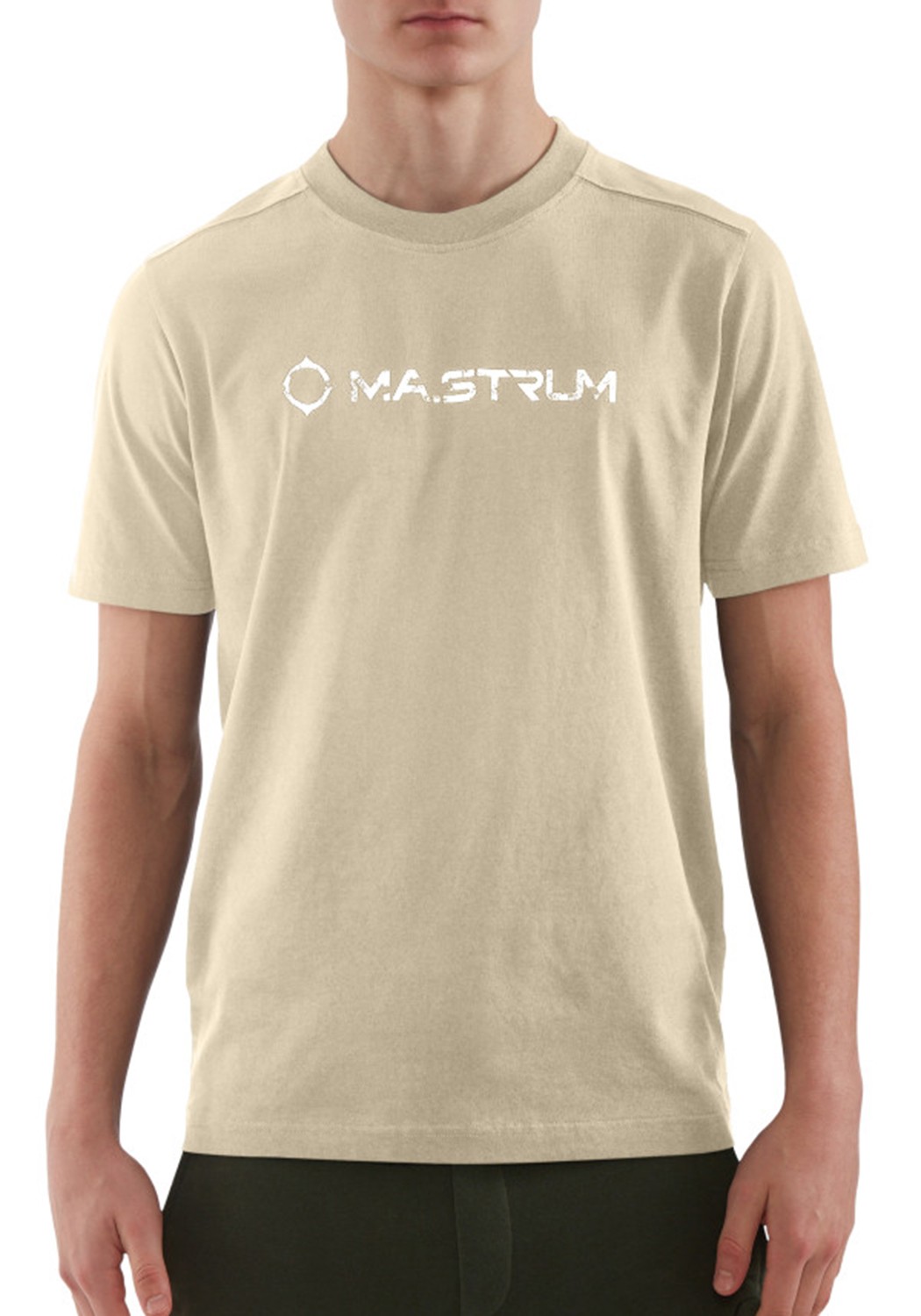 MA.STRUM Cracked Logo Tee Ash