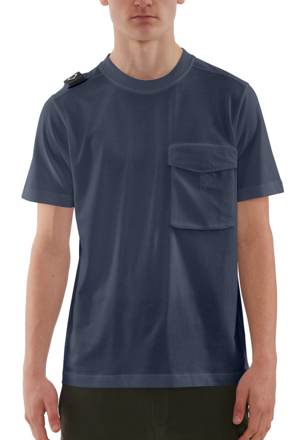 MA.STRUM Cargo Pocket Tee Ink Navy