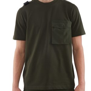 MA.STRUM Cargo Pocket Tee Oil Sick