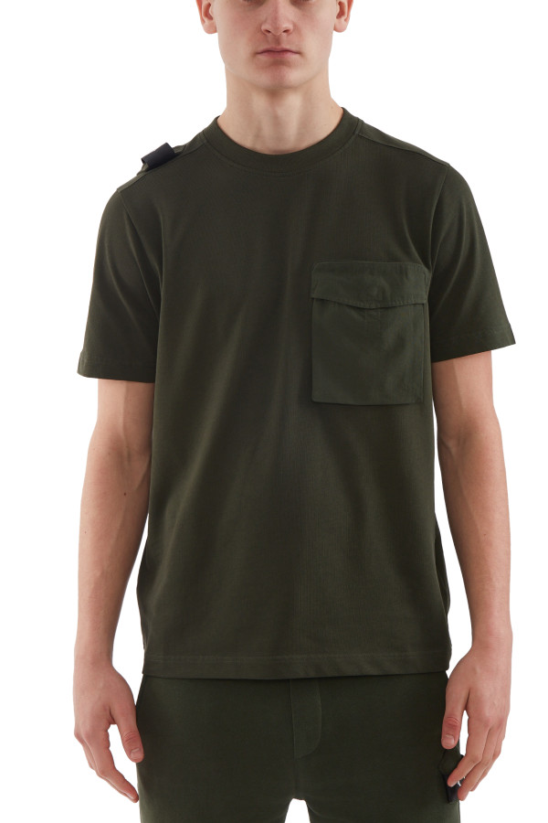 MA.STRUM Cargo Pocket Tee Oil Sick