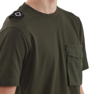 MA.STRUM Cargo Pocket Tee Oil Sick - Imagen 2