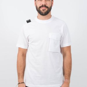 MA.STRUM Cargo Pocket Tee Optic White - Imagen 2