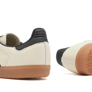 Adidas Samba OG Woman ID0478 Cream White / Core Black / Sand Strata - Imagen 3