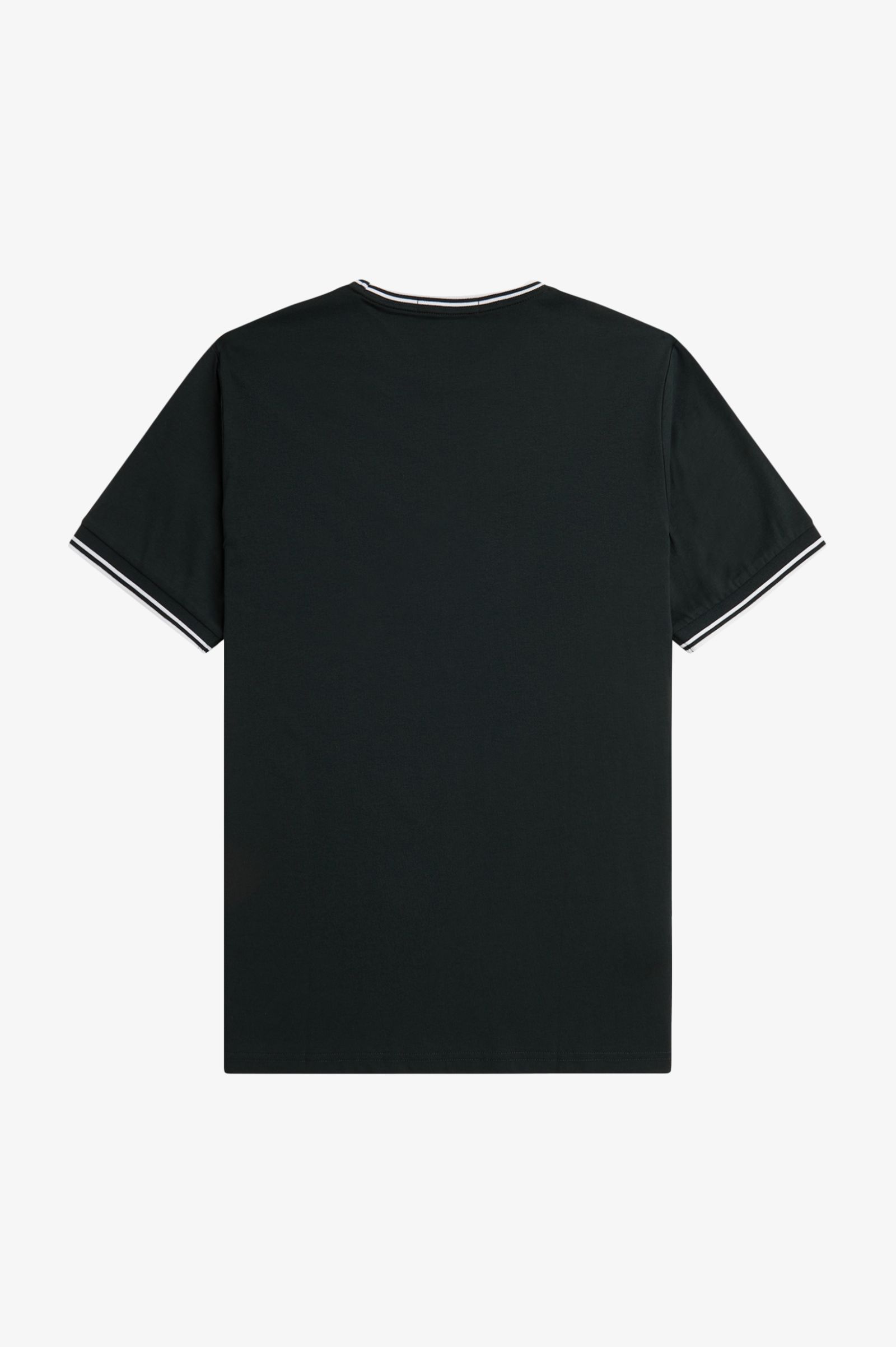 Fred Perry Twin Tipped T-Shirt Night Green / Snow White - Imagen 3