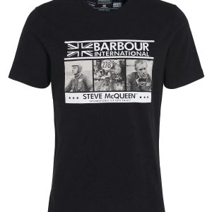 Barbour International Charge T-Shirt Classic Black