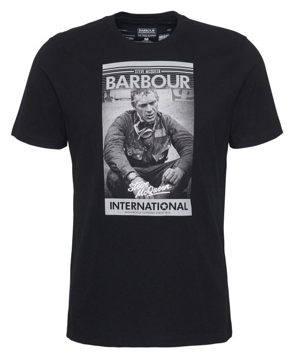Barbour International Mount T-Shirt Classic Black