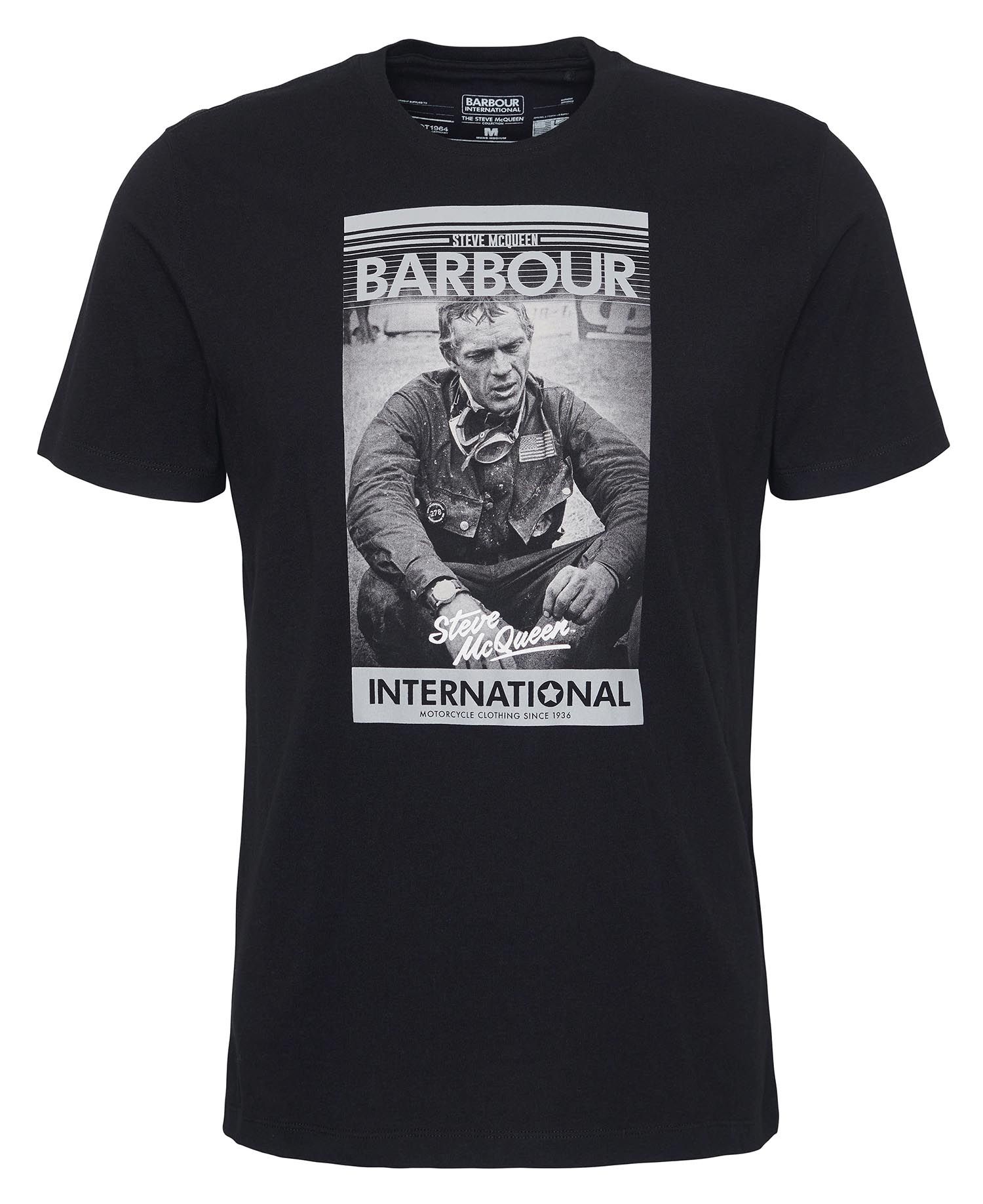 Barbour International Mount T-Shirt Classic Black