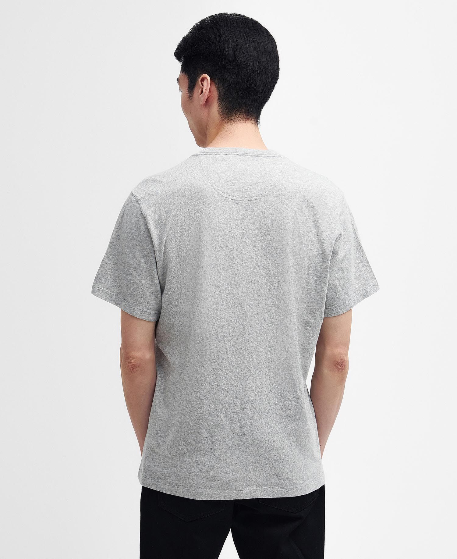 Barbour International Mount T-Shirt Grey Marl - Imagen 3