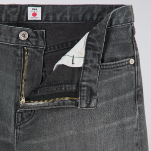 Edwin Regular Tapered Jeans L32 Black Light Used - Imagen 5