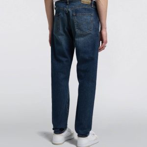 Edwin Regular Tapered Jeans L32 Blue Dark Used - Imagen 3