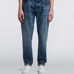Edwin Slim Tapered Jean L32 Blue Mid Dark Wash - Imagen 2
