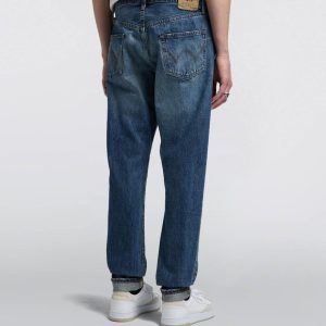 Edwin Slim Tapered Jean L32 Blue Mid Dark Wash - Imagen 3