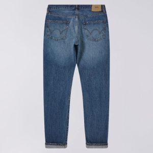 Edwin Slim Tapered Jean L32 Blue Mid Dark Wash - Imagen 5