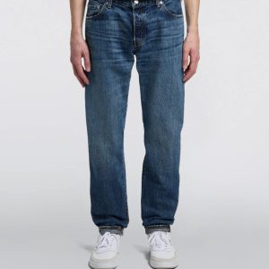 Edwin Regular Tapered Jeans L32 Blue Mid Dark Wash - Imagen 2