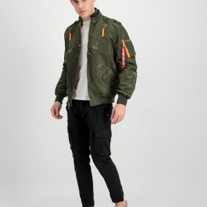 Alpha Industries Flightjacket Falcon II Dark Green - Imagen 2