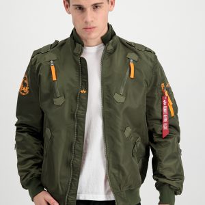 Alpha Industries Flightjacket Falcon II Dark Green - Imagen 3
