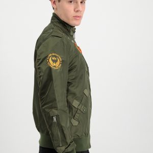 Alpha Industries Flightjacket Falcon II Dark Green - Imagen 6
