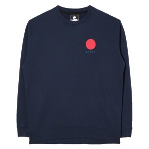 Edwin Japanese Sun Sweatshirt Heavy Felpa Navy