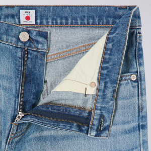Edwin Slim Tapered Jeans L32 Blue Light Used - Imagen 5