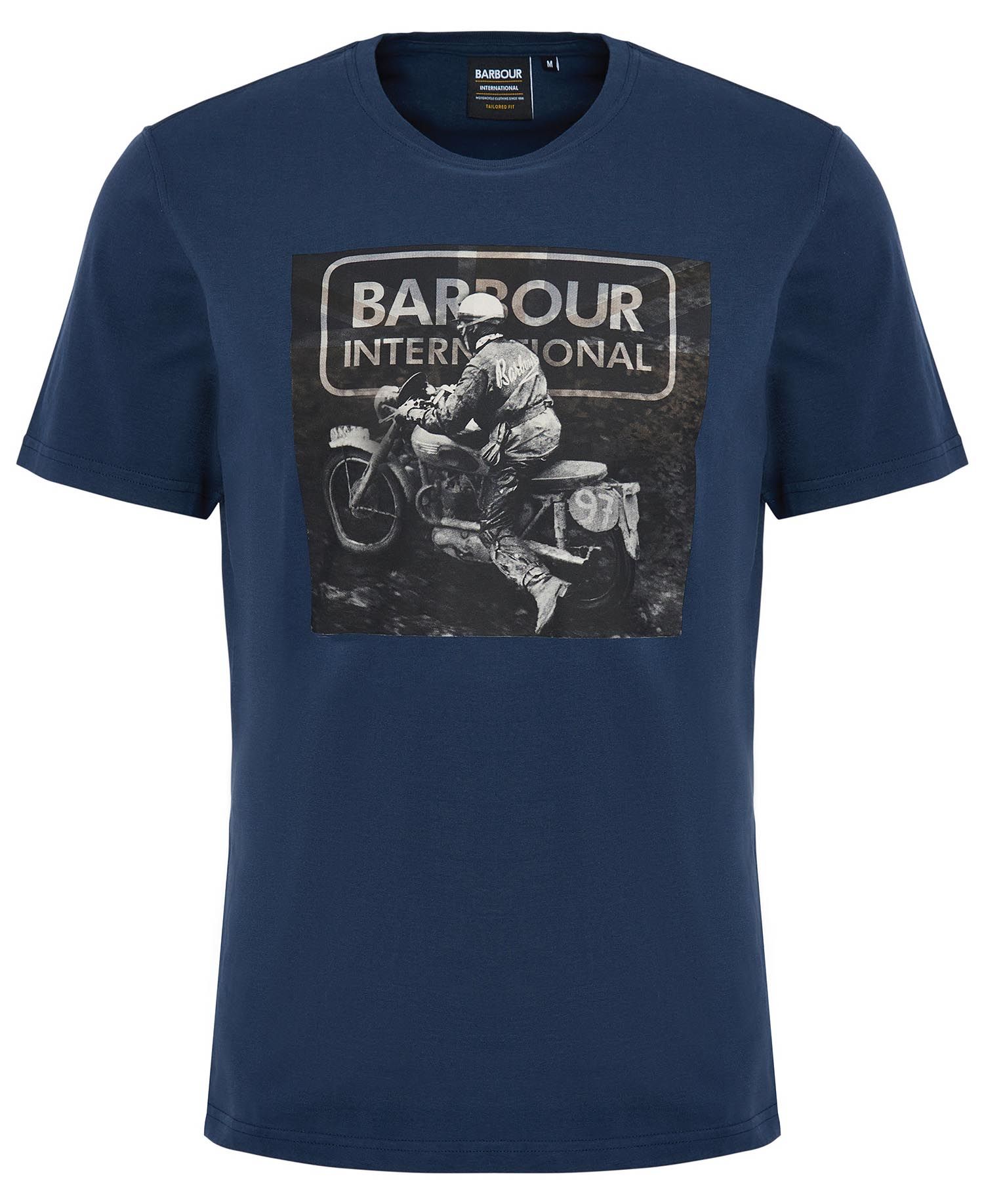 Barbour International Race T-Shirt Oxford Navy