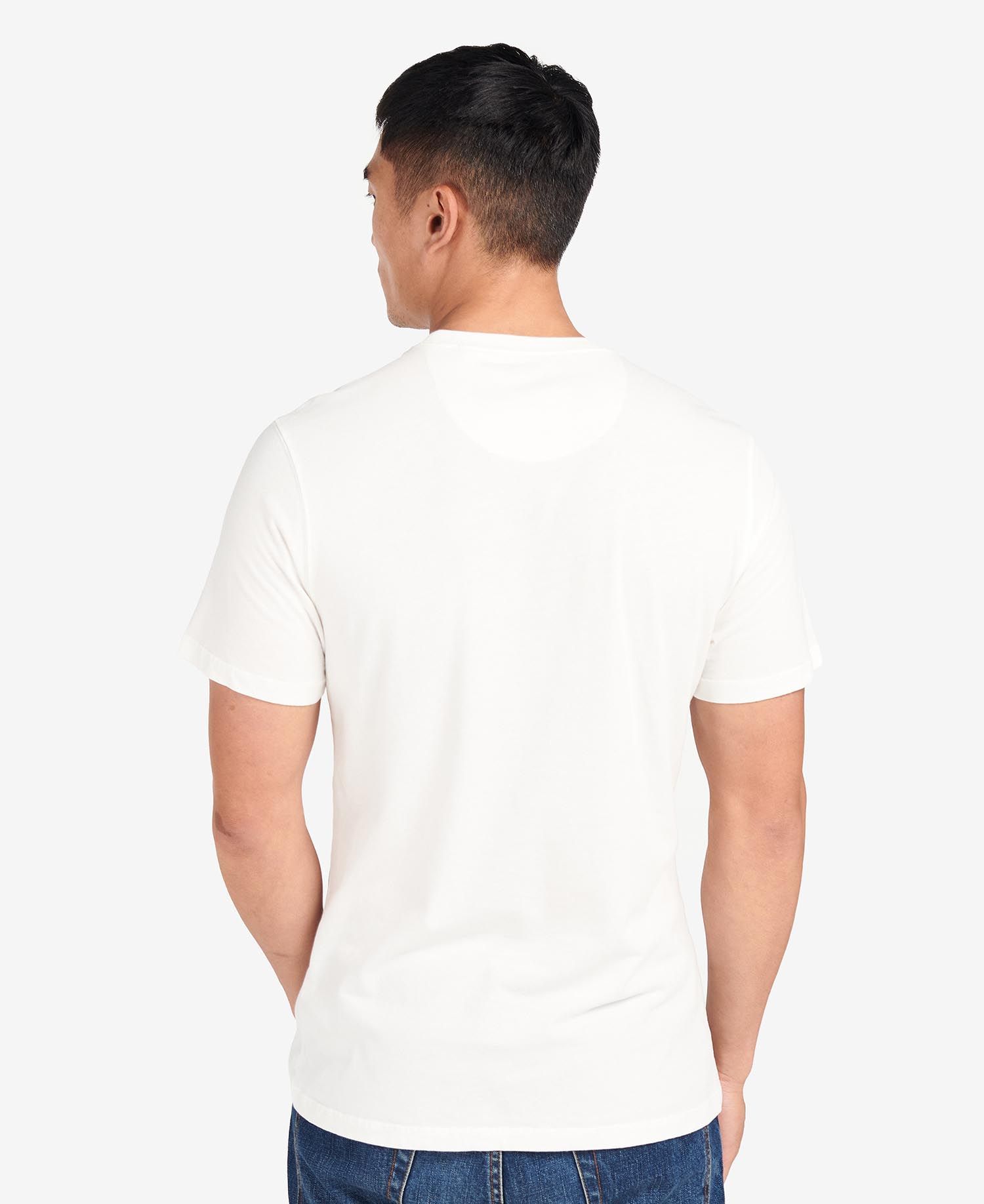 Barbour International Morris Graphic T-Shirt Whisper White - Imagen 5