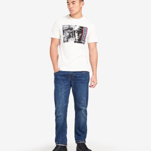 Barbour International Harris Graphic T-Shirt Whisper White - Imagen 2