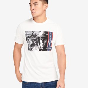 Barbour International Harris Graphic T-Shirt Whisper White - Imagen 3