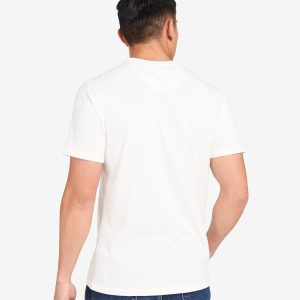 Barbour International Harris Graphic T-Shirt Whisper White - Imagen 5