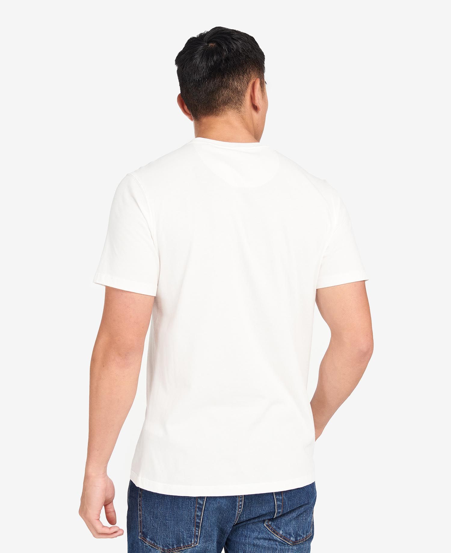 Barbour International Harris Graphic T-Shirt Whisper White - Imagen 5