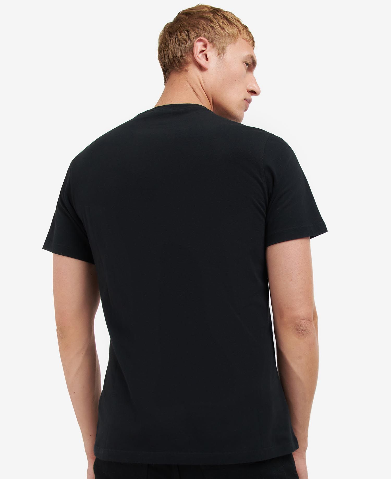 Barbour International Archie Graphic-Print T-Shirt Black - Imagen 5