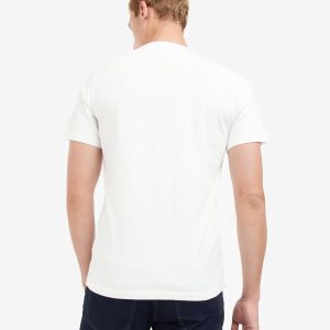 Barbour International Archie Graphic-Print T-Shirt Whisper White - Imagen 5