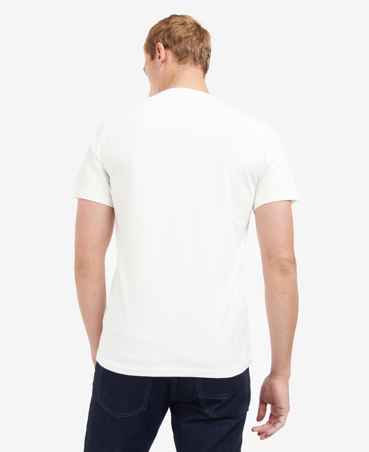 Barbour International Archie Graphic-Print T-Shirt Whisper White - Imagen 5