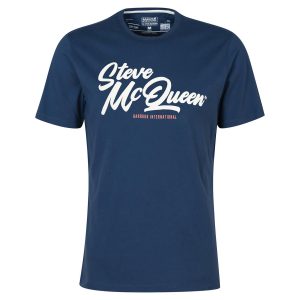 Barbour International Murrey Graphic T-Shirt Insignia Blue