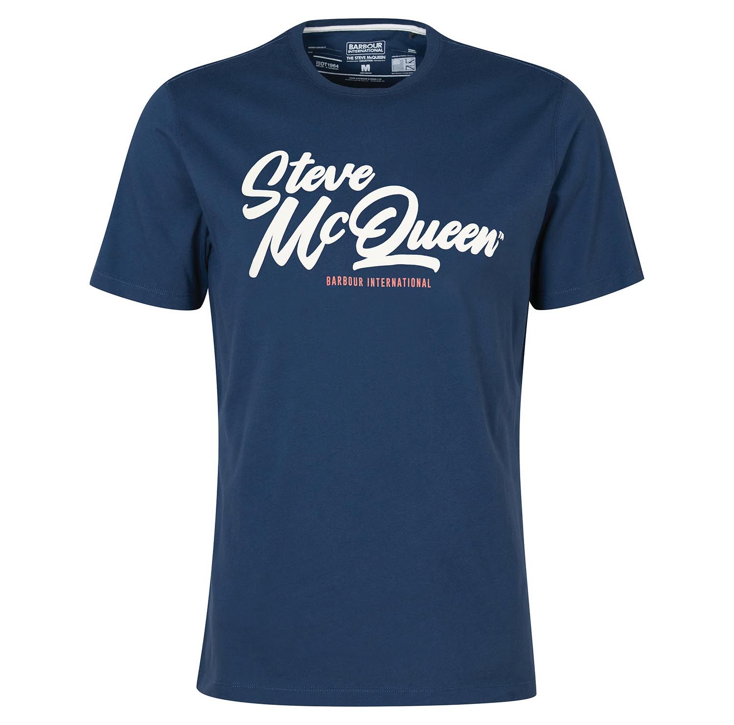 Barbour International Murrey Graphic T-Shirt Insignia Blue