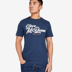 Barbour International Murrey Graphic T-Shirt Insignia Blue - Imagen 4
