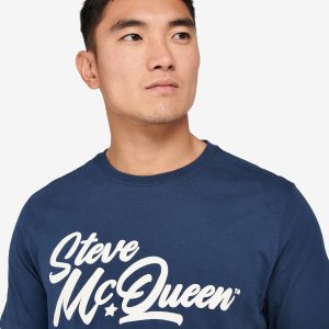 Barbour International Murrey Graphic T-Shirt Insignia Blue - Imagen 5