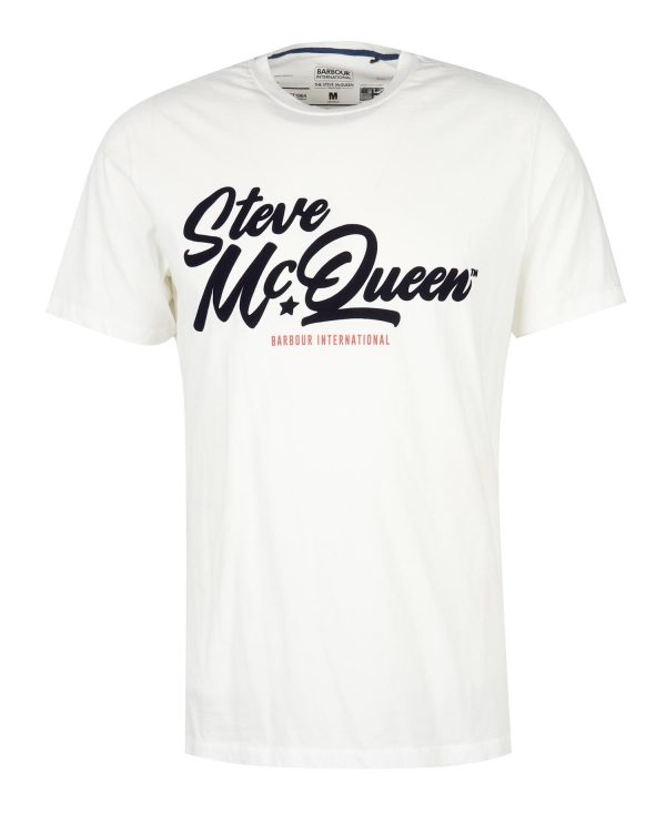 Barbour International Murrey Graphic T-Shirt Whisper White
