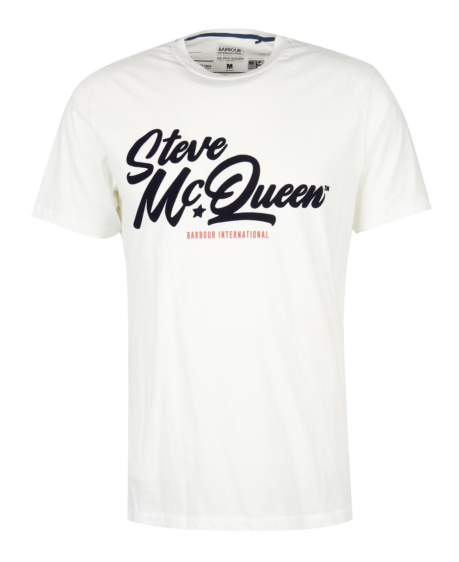 Barbour International Murrey Graphic T-Shirt Whisper White