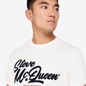 Barbour International Murrey Graphic T-Shirt Whisper White - Imagen 4