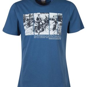 Barbour International Arter Graphic-Print T-Shirt Insignia Blue