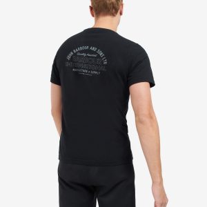 Barbour International Arch T-Shirt Black - Imagen 4