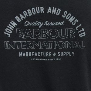 Barbour International Arch T-Shirt Black - Imagen 6