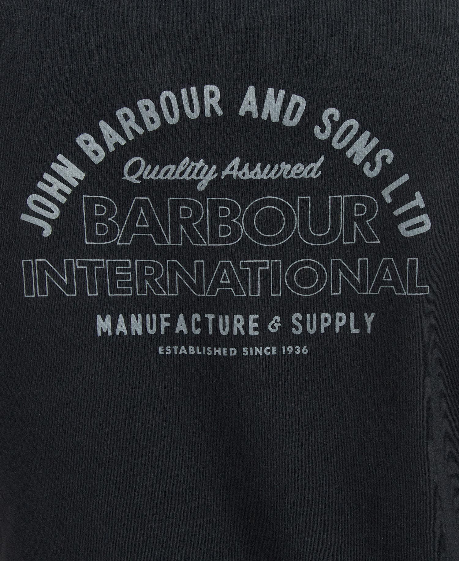 Barbour International Arch T-Shirt Black - Imagen 6