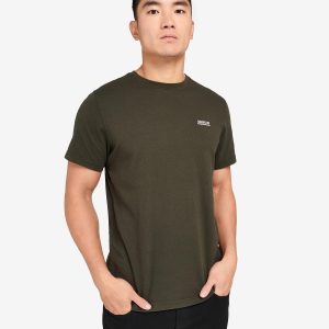 Barbour International Arch T-Shirt Forest Green - Imagen 3
