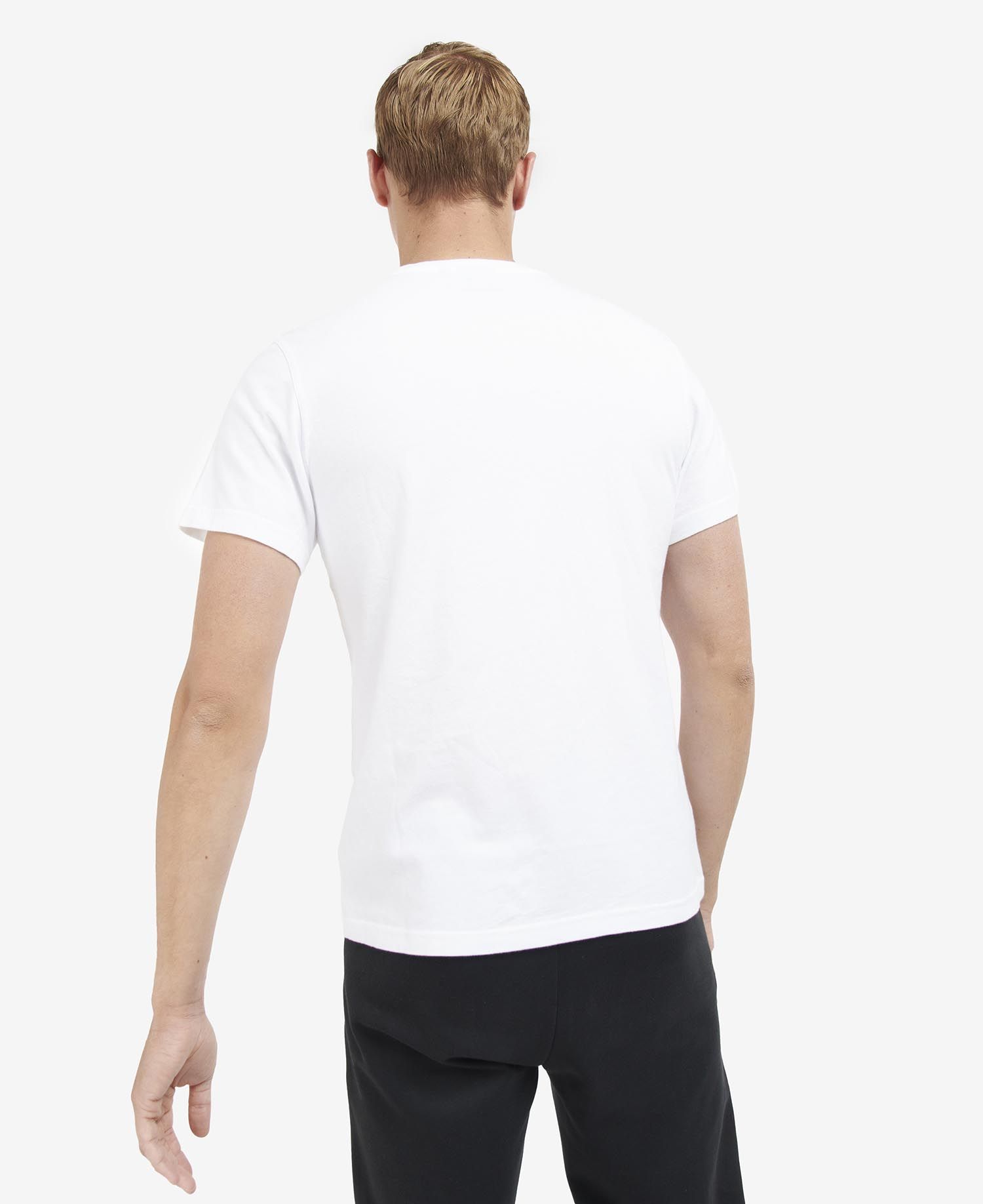 Barbour International Lens Graphic-Print T-Shirt White - Imagen 5