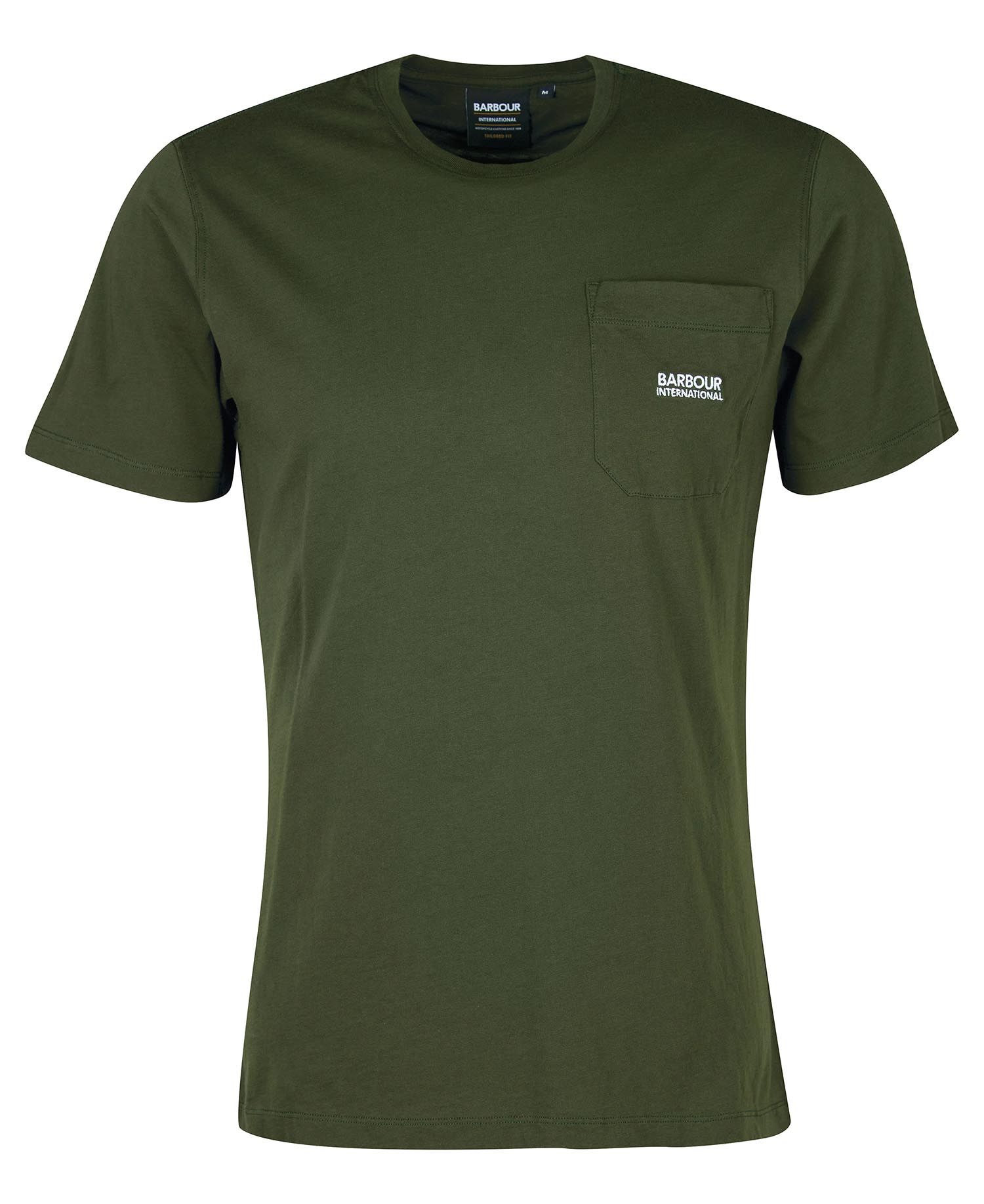 Barbour International Radok Pocket T-Shirt Forest Green