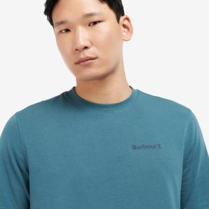 Barbour Coordinates Logo T-Shirt Lake - Imagen 4