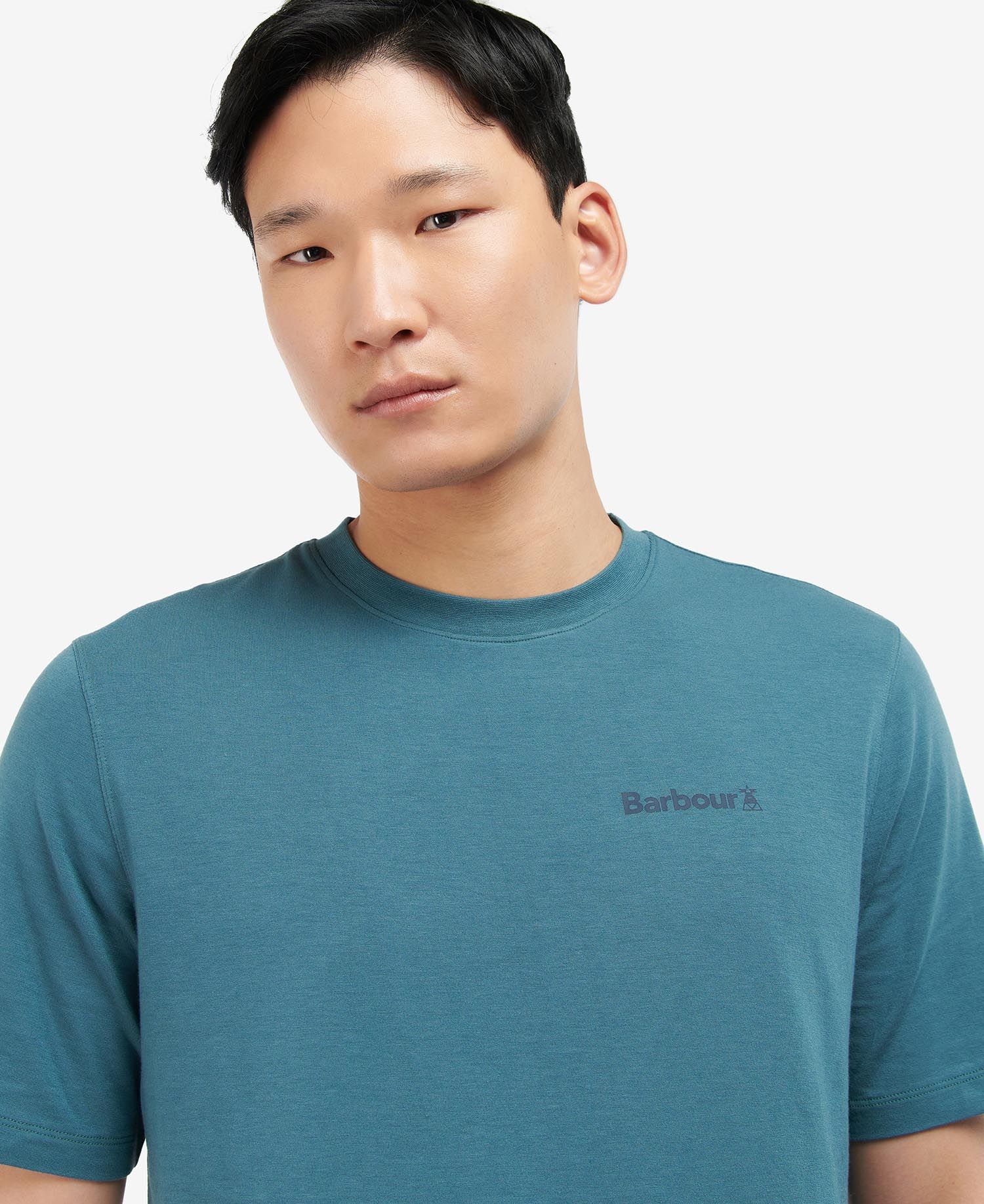 Barbour Coordinates Logo T-Shirt Lake - Imagen 4