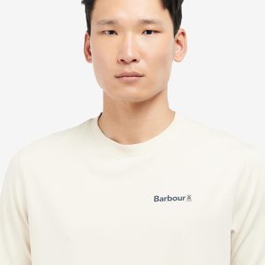 Barbour Coordinates Logo T-Shirt Mist - Imagen 4