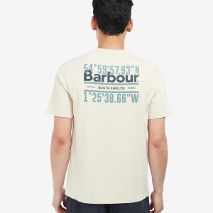 Barbour Coordinates Logo T-Shirt Mist - Imagen 5